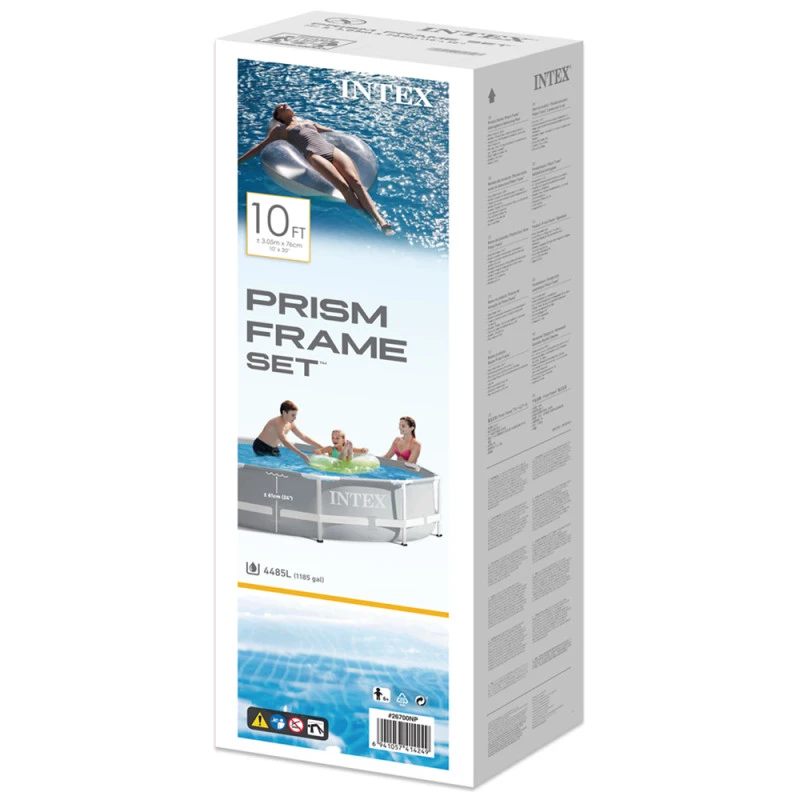 Intex Piscina Prisma Frame 305 X 76 Cm 26700NP 6 Intex Piscina Prisma Frame 305 X 76 Cm 26700NP - Imagen 4