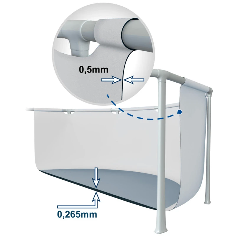 Intex Piscina Prisma Frame 305 X 76 Cm 26700NP 5 Intex Piscina Prisma Frame 305 X 76 Cm 26700NP - Imagen 3