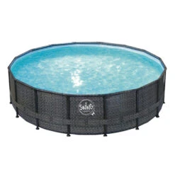 Piscina Elite Wicker Dark Ø5,49 X 1,32 M 8 Piscina Elite Wicker Dark Ø5,49 X 1,32 M -Piscinas Serie Tienda 3exb0199 1