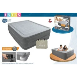 Cama Intex Dura Beam 152 X 203 X 56 Cm 12 Cama Intex Dura Beam 152 X 203 X 56 Cm -Piscinas Serie Tienda 64418 2