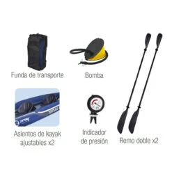 Kayak Hinchable Zray Tortuga 9 Kayak Hinchable Zray Tortuga -Piscinas Serie Tienda accesorios kayak zray tortuga