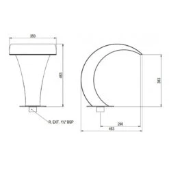 Cascada Residencial 12m3/h Astralpool -Piscinas Serie Tienda ancho 350