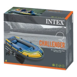 Barca Hinchable Intex Challenger 3 -Piscinas Serie Tienda barca hinchable intex cahllenger 3 68370 caja