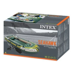 Intex Barca Hinchable Seahawk 4 Con Remos -Piscinas Serie Tienda barca hinchable intex seahawk 4 68351