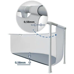 Piscina Intex Prisma Frame Rectangular 400x200x100cm 10 Piscina Intex Prisma Frame Rectangular 400x200x100cm -Piscinas Serie Tienda caracteisticas piscina prisma 488x244x107cm de intex 1 1