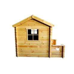 Mansión De Madera Para Niños -Piscinas Serie Tienda caseta madera para ni os kokido frontal