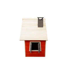 Casita Madera Infantil Fantasy Red Outdoor Toys 9 Casita Madera Infantil Fantasy Red Outdoor Toys -Piscinas Serie Tienda casita infantil madera outdoor toys fantasy lateral