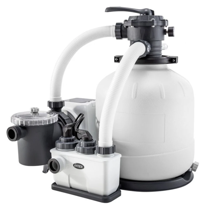 Intex Combo Filtro Arena + Clorador Salino 56.800L 26680 3 Intex Combo Filtro Arena + Clorador Salino 56.800L 26680