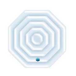 Cubierta Hinchable Para Spas -Piscinas Serie Tienda cubierta hexagonal spa rover silver