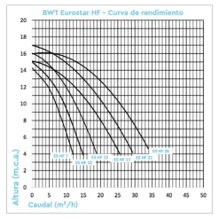 Bomba De Filtración BWT Eurostar HF II 12 Bomba De Filtración BWT Eurostar HF II -Piscinas Serie Tienda curvas eurostar