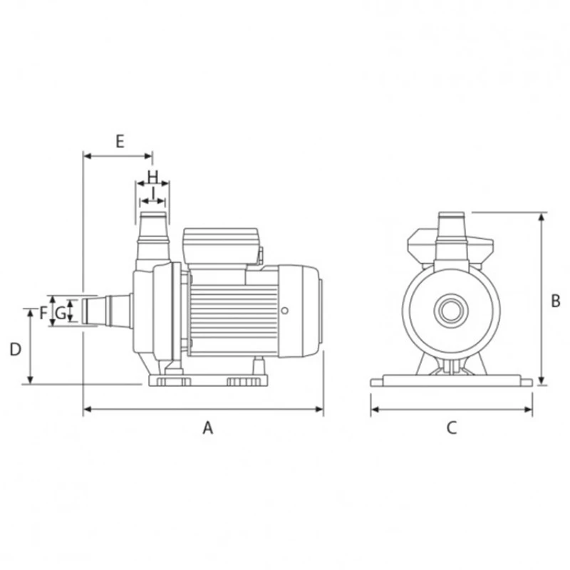 Bomba De Filtración Espa Nox 0.20 Cv 4 Bomba De Filtración Espa Nox 0.20 Cv - Imagen 2
