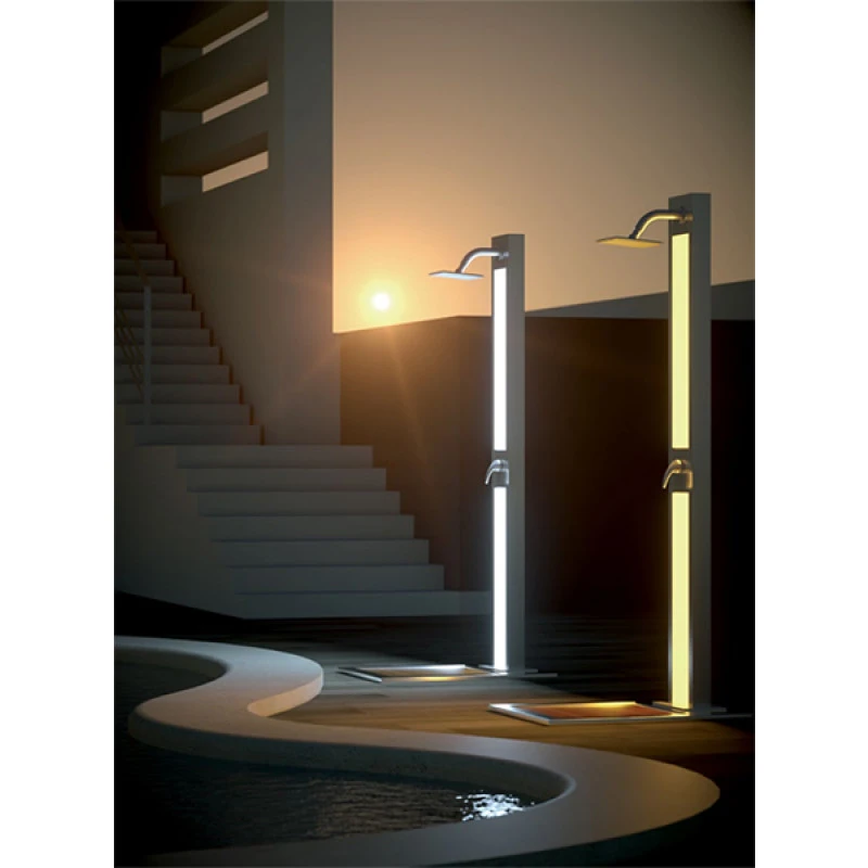 Ducha Con Iluminación Glass & Led 4 Ducha Con Iluminación Glass & Led - Imagen 2