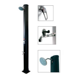 Ducha Solar PVC 40L 5 Ducha Solar PVC 40L -Piscinas Serie Tienda ducha solar pvc grifo lavapies pqs