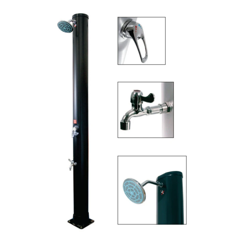 Ducha Solar PVC 40L 4 Ducha Solar PVC 40L - Imagen 2