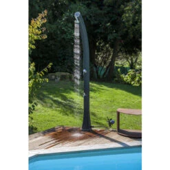 Ducha Curva Solar Gre 25 Litros -Piscinas Serie Tienda ducha ssr25 gre curva