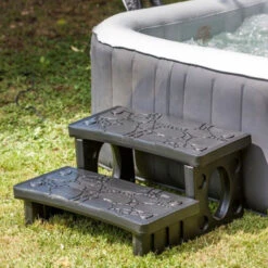 Escalera Para Spa 2 Peldaños De Gre 5 Escalera Para Spa 2 Peldaños De Gre -Piscinas Serie Tienda escalera spa jardin