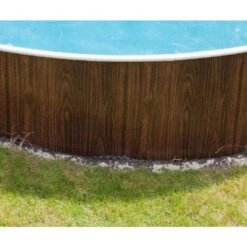 Piscina Wood Altura 1.20m -Piscinas Serie Tienda estructura acero decoracion madera azuro wood