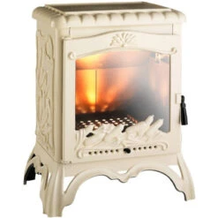 Estufa De Leña Chambord Invicta -Piscinas Serie Tienda estufa de le a chambord invicta marfil 1