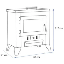 Estufa De Leña Panadero Monaco 2 7 Estufa De Leña Panadero Monaco 2 -Piscinas Serie Tienda estufa panadero monaco 2 medidas