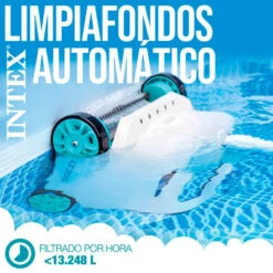 Limpiafondos Intex Automático ZX300 -Piscinas Serie Tienda etiqueta limpiafondos intex zx300