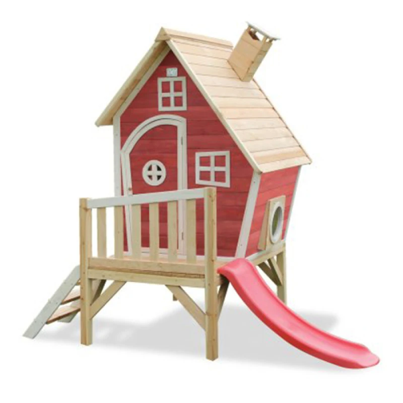 Casita De Madera Infantil Fantasia 300 4 Casita De Madera Infantil Fantasia 300 - Imagen 2