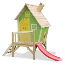 Casita De Madera Infantil Fantasia 300 11 Casita De Madera Infantil Fantasia 300 -Piscinas Serie Tienda fantasia 300 verde