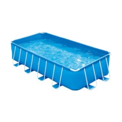 Piscina 4,88 X 2,44 X 1,07 M Con Depuradora Y Escalera -Piscinas Serie Tienda frame rectangular 2
