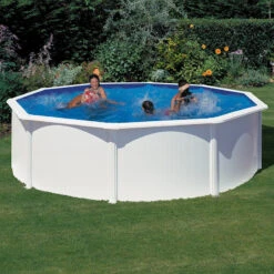 Piscina Desmontable Circular Gre Starpool 120cm -Piscinas Serie Tienda gre starpool circular blanca 120 350