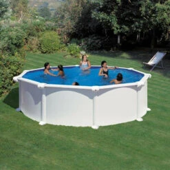 Piscina Desmontable Circular Gre Starpool 120cm -Piscinas Serie Tienda gre starpool circular blanca 120 460
