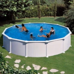 Piscina Desmontable Circular Gre Starpool 120cm -Piscinas Serie Tienda gre starpool circular blanca 120 550