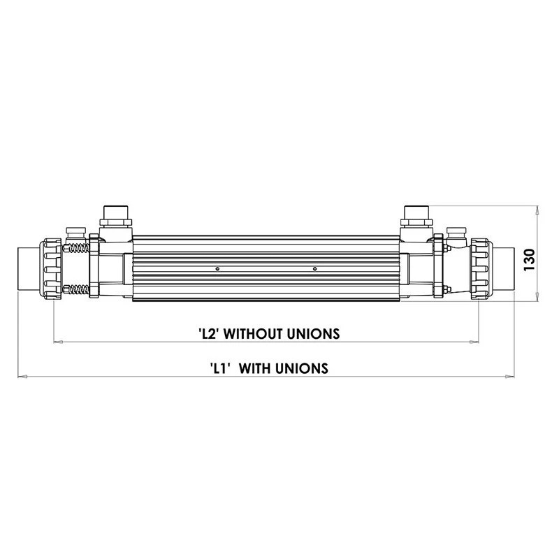 Intercambiador De Calor G2 Titanio Digital 5 Intercambiador De Calor G2 Titanio Digital - Imagen 3