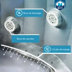 Spa Hinchable Bohemian De NetSpa 14 Spa Hinchable Bohemian De NetSpa -Piscinas Serie Tienda jets aire spa bohemian netspa