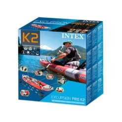 Kayak Hinchable PRO K2 Para 2 Personas De Intex -Piscinas Serie Tienda kayak hinchable k2 pro 2 personas intex embalaje