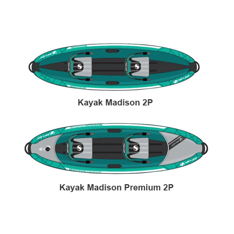 Sevylor Kayak Hinchable Madison 2p 8 Sevylor Kayak Hinchable Madison 2p - Imagen 6