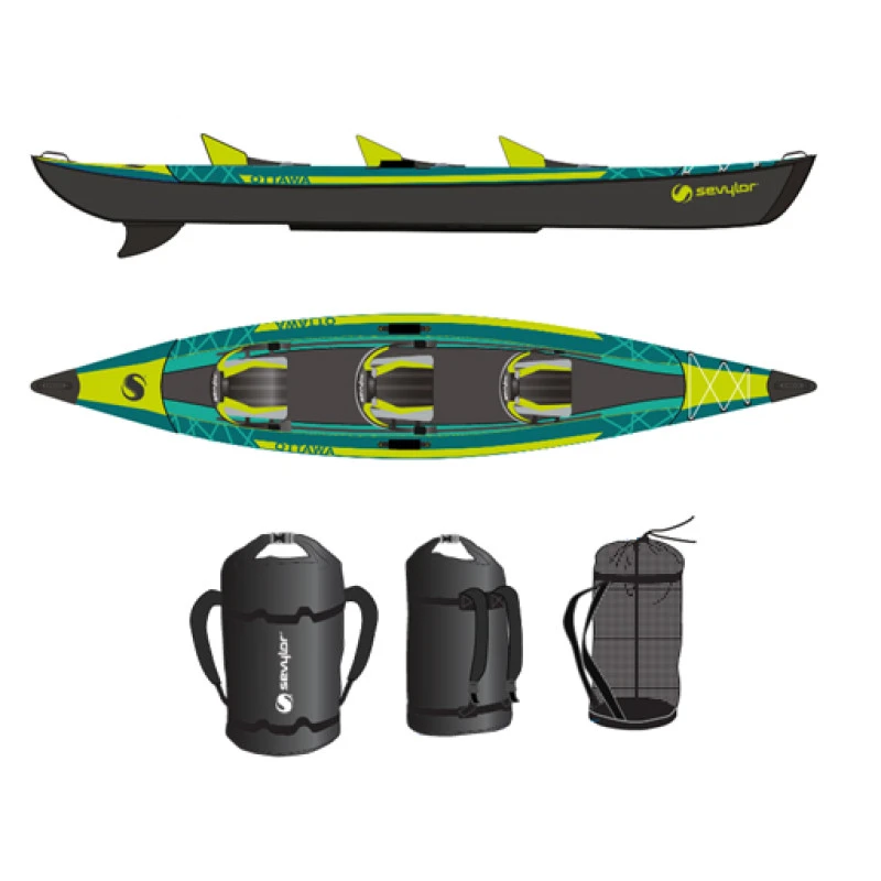 Sevylor Kayak Hinchable Ottawa 3P 3 Sevylor Kayak Hinchable Ottawa 3P