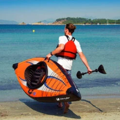 Kayak Hinchable Pointer K1 Sevylor -Piscinas Serie Tienda kayak pointer k1 sevylor playa