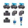 Kit Bypass Poolex Para Bomba De Calor 1 Kit Bypass Poolex Para Bomba De Calor -Piscinas Serie Tienda kit bypass poolex 50mm