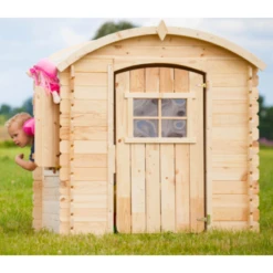 Casita Infantil De Madera De Pino