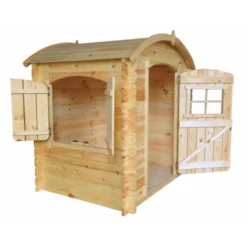 Casita Infantil De Madera De Pino -Piscinas Serie Tienda kt12808 2 3