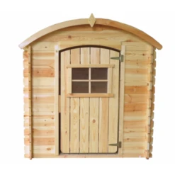 Casita Infantil De Madera De Pino -Piscinas Serie Tienda kt12808 4 1