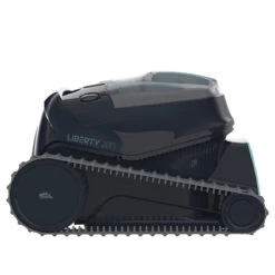 Dolphin Liberty 200 Limpiafondos Sin Cable 9 Dolphin Liberty 200 Limpiafondos Sin Cable -Piscinas Serie Tienda limpiafondos dolphin liberty 200 vista lateral