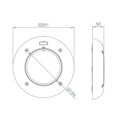 Proyector Plano Led Lumiplus Essential RGB 1100 -Piscinas Serie Tienda medidas proyector plano essential 1 1