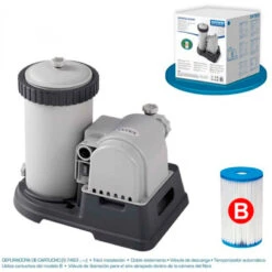 Intex Depuradora Cartucho Krystal 9.463 L/h -Piscinas Serie Tienda pack depuradora krystal 9.436lh