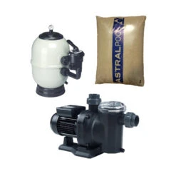 Pack Bomba Sena, Filtro Aster Y Material Filtrante 18 Pack Bomba Sena, Filtro Aster Y Material Filtrante -Piscinas Serie Tienda pack sena aster arena silex 3