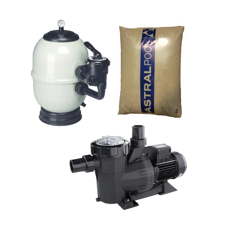 Pack Bomba Sena, Filtro Aster Y Material Filtrante 3 Pack Bomba Sena, Filtro Aster Y Material Filtrante