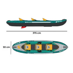 Kayak Hinchable Alameda 3P Sevylor -Piscinas Serie Tienda perspectivas kayak alameda sevylor