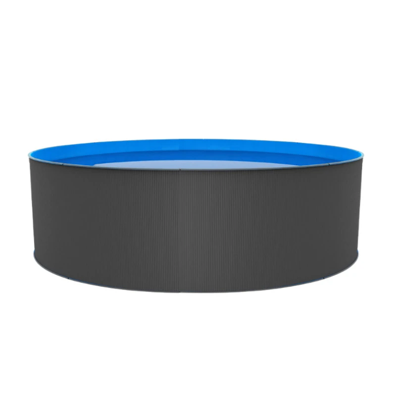 Piscina De Acero Grey 360 X 120 Cm 3 Piscina De Acero Grey 360 X 120 Cm