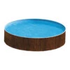 Piscina Wood Altura 1.20m -Piscinas Serie Tienda piscina azuro wood acero fondo blanco 2