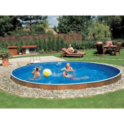 Piscina Wood Altura 1.20m -Piscinas Serie Tienda piscina azuro wood enterrada