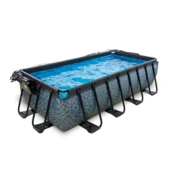 Piscina Cocodrile 400 X 200 X 100 11 Piscina Cocodrile 400 X 200 X 100 -Piscinas Serie Tienda piscina cocodrile dome 4x2x1 2